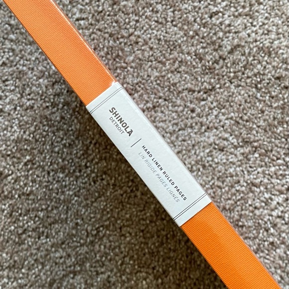 Shinola Orange Notebook - Picture 3 of 4